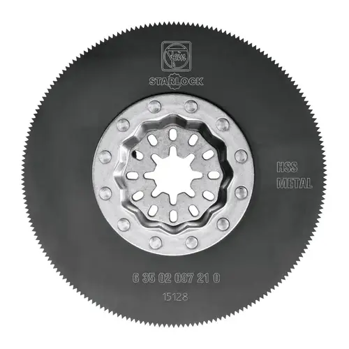 Saw Blade Starlock 3-3/8" S X 3-3/8" L High Speed Steel Saw Blade Starlock 3-3/8" S X 3-3/8" L High Speed Steel