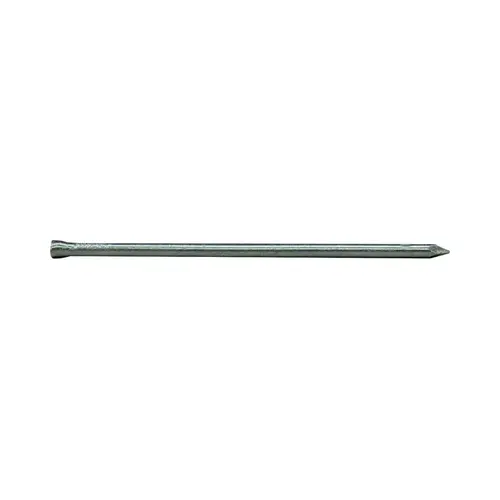 00 Casing Nail, 16D, 3-1/2 in L, Carbon Steel, Hot-Dipped Galvanized, Brad Head, Round Shank, 1 lb