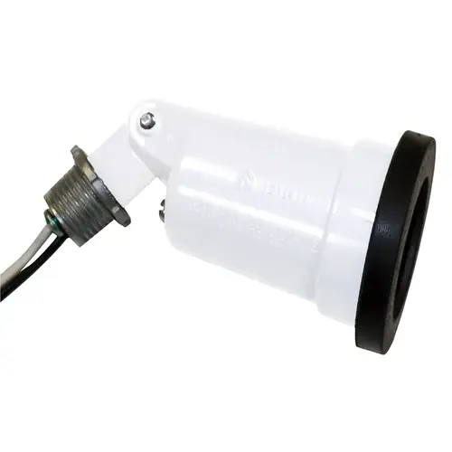 Lamp Holder Kit Switch Controlled White Hardwired White Lamp Holder Kit Switch Controlled White Hardwired White