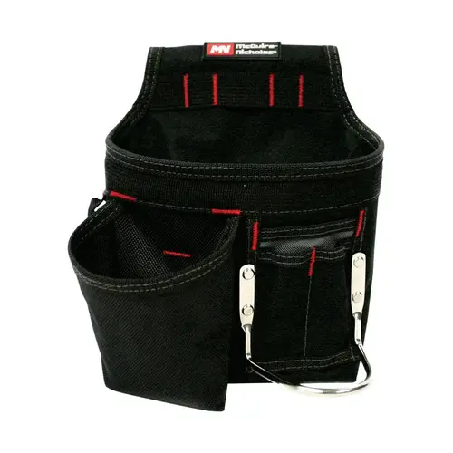 Tool Pouch Polyester 6 pocket Black Black Tool Pouch Polyester 6 pocket Black Black