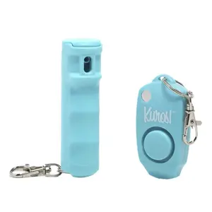 Mace 80557 Pepper Spray & Personal Alarm Kuros Teal Aluminum/Plastic Teal Pair