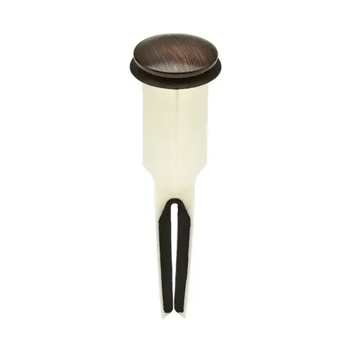 Pop-Up Drain Stopper Oil Rubbed Bronze Plastic Oil Rubbed Bronze