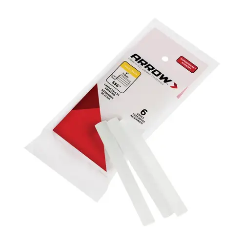 Glue Sticks 0.5" D X 4" L Clear Clear