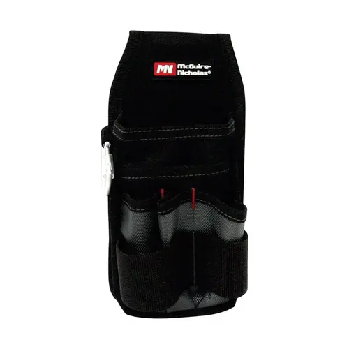 Tool Pouch 8" W Polyester 8 pocket Black Black Tool Pouch 8" W Polyester 8 pocket Black Black