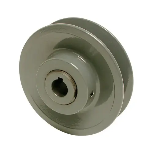 Variable Motor Pulley 1/2" H X 3-1/2" W Gray Cast Iron Gray Variable Motor Pulley 1/2" H X 3-1/2" W Gray Cast Iron Gray