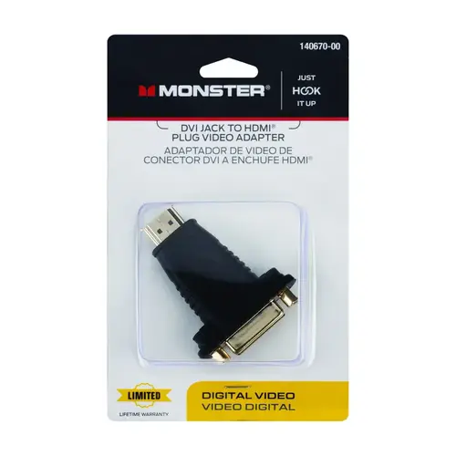 HDMI Adapter Just Hook It Up Black HDMI Adapter Just Hook It Up Black