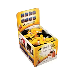 Cable Clamp DM0903-34-XCP34 Cable Clamp Pro Polymer Black/Yellow - pack of 34