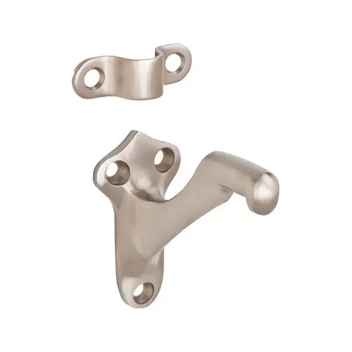 Bracket Brass Handrail Satin Nickel Bracket Brass Handrail Satin Nickel
