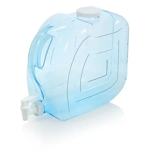 Beverage Dispenser 2 gal Blue Plastic Blue