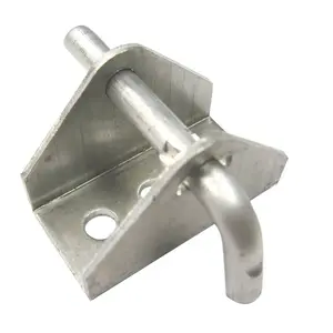 Barton Kramer 179C Bracket Silver Aluminum 1" W Silver