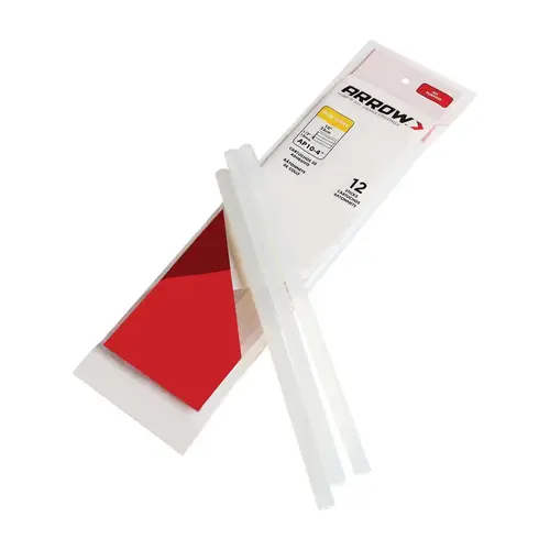 Glue Sticks 0.5" D X 10" L All Purpose Clear Clear