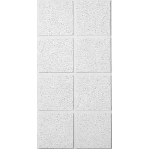 Ceiling Tile Radar Illusion Non-Directional 48" L X 24" W 3/4" Shadow Line Tapered White - pack of 6 Ceiling Tile Radar Illusion Non-Directional 48" L X 24" W 3/4" Shadow Line Tapered White - pack of 6