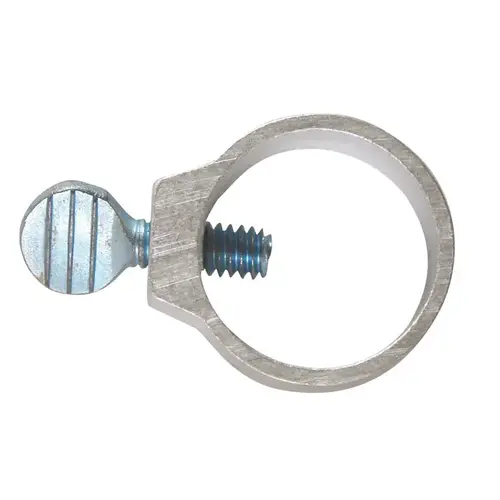 Bracket Silver Aluminum 1.37" H X 1-3/8" W X 1/2" L Silver