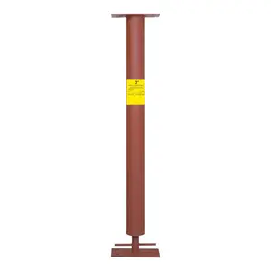 Marshall Stamping AC39003 Extend-O-Column Series Round Column, 9 ft to 9 ft 4 in Red