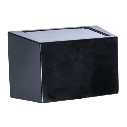 Well Light Black Solar Powered LED Black - pack of 12 Well Light Black Solar Powered LED Black - pack of 12