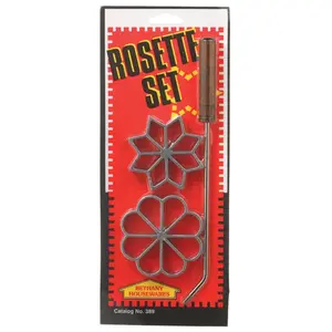 Bethany 389 Rosette Set Silver Aluminum Silver