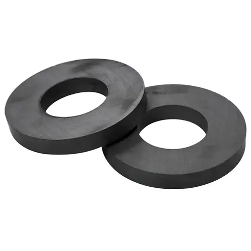Magnet Rings .225" L X 1.75" W Black 2.1 lb. pull Black Pair