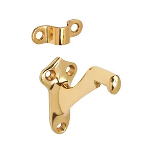 IVES 59MB3 Bracket Brass Handrail Bright Brass
