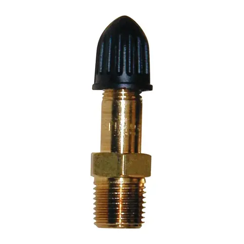 Snifter Air Valve Brass Black 1/4" Black