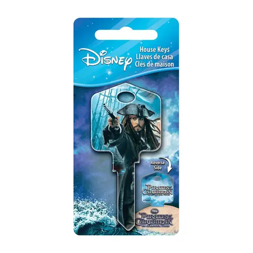 Hillman 87638XCP5 Key Blank Disney Capt N Jack Sparrow House