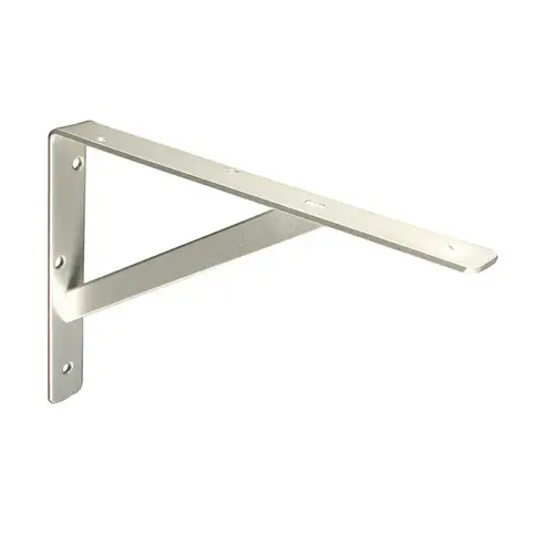 208 TI 300 Shelf L-Bracket, 12 in L, Steel, Titanium 208 TI 300 Shelf L-Bracket, 12 in L, Steel, Titanium