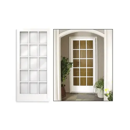 Salem Screen Door, White Vinyl, 36" x 80" Salem Screen Door, White Vinyl, 36" x 80"