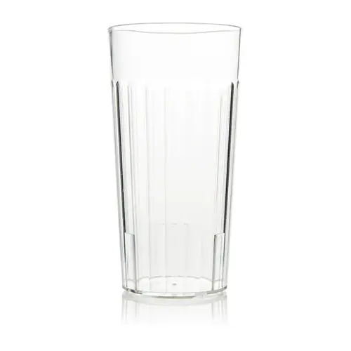 Tumbler Clear Plastic 3.5" D Clear - pack of 24 Tumbler Clear Plastic 3.5" D Clear - pack of 24