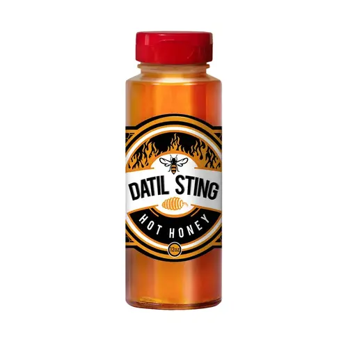 Honey World Market Datil Sting Hottest Chiles Pepper 12 oz Bottle