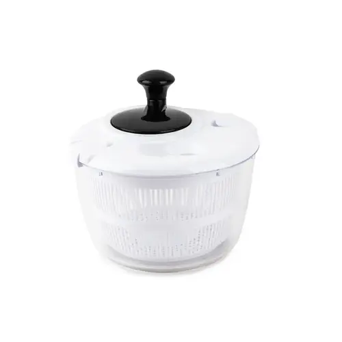Salad Spinner 9.65" W X 9.84" L White ABS Plastic White