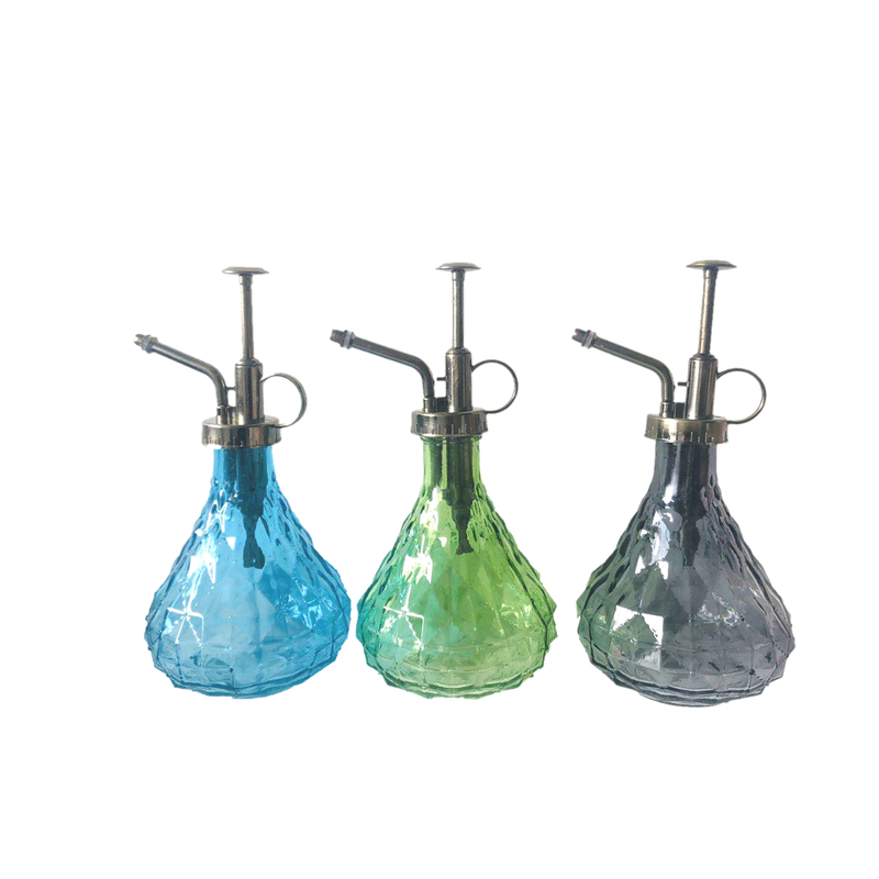 Meadow Creek ZAC84F2441M Plant Mister Assorted 10 oz Glass Globe Assorted