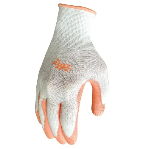 Gardening Gloves S Polyurethane Coating Stretch FIt Gray/Orange Gray/Orange Gardening Gloves S Polyurethane Coating Stretch FIt Gray/Orange Gray/Orange