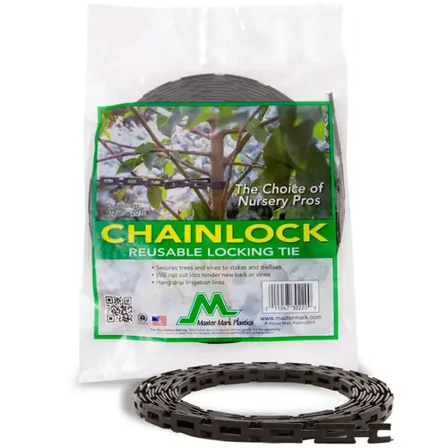 Tree Chainlock Chainlock 0.5" H X 20 ft. W Black Plastic Black