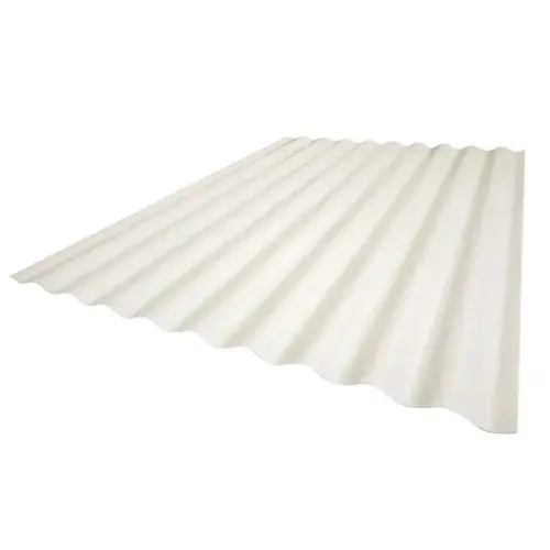 Fiberglass Panel 144" H X 26" W Super 600 White White - pack of 10 Fiberglass Panel 144" H X 26" W Super 600 White White - pack of 10