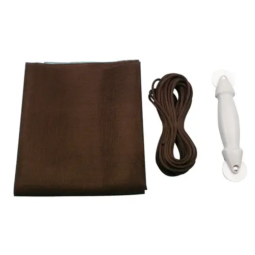 Screen Door Repair Kit, 36 in W Dimensions, Fiberglass, Charcoal Screen Door Repair Kit, 36 in W Dimensions, Fiberglass, Charcoal