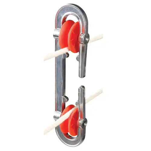 Clothesline Spreader Aluminum 7.25" L Silver Clothesline Spreader Aluminum 7.25" L Silver