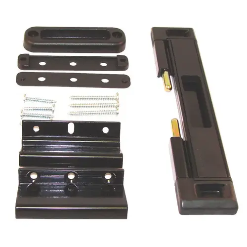 Cal Double Bolt Lock Brown Cal Double Bolt Lock Brown