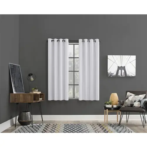 Window Shade White 80" W X 63" L White - pack of 2 Window Shade White 80" W X 63" L White - pack of 2