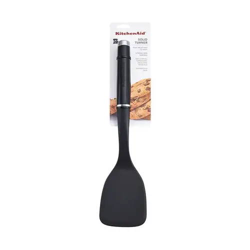 KitchenAid 13.5 In. Black Solid Turner KitchenAid 13.5 In. Black Solid Turner