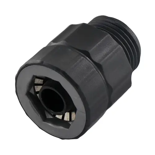 Hose Mender Push-Fit 5/8" Plastic Threaded Male