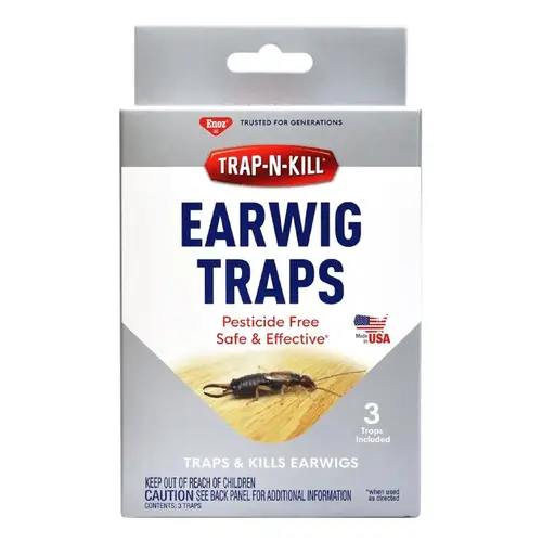 Earwig Trap Trap-N-Kill 3 pk - pack of 4 Earwig Trap Trap-N-Kill 3 pk - pack of 4