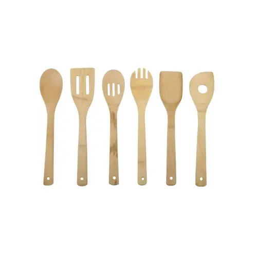Utensil Set L-15.35 W-4.37 H-2.48 Natural Bamboo Natural Utensil Set L-15.35 W-4.37 H-2.48 Natural Bamboo Natural