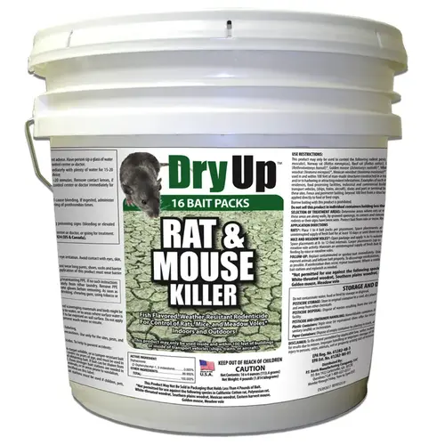 Bait Fish-Flavored Packs For Mice and Rats 4 lb - pack of 4 Bait Fish-Flavored Packs For Mice and Rats 4 lb - pack of 4