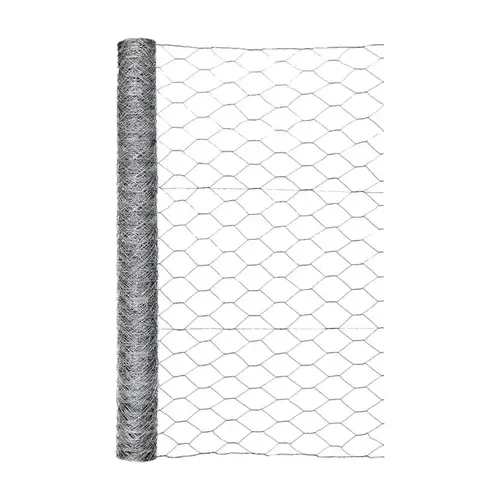 Poultry Netting 36" H X 50 ft. L 20 Ga. Silver Galvanized Poultry Netting 36" H X 50 ft. L 20 Ga. Silver Galvanized