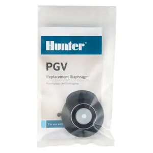 Hunter RTL1201332100 Hunter Diaphragm Valve Black