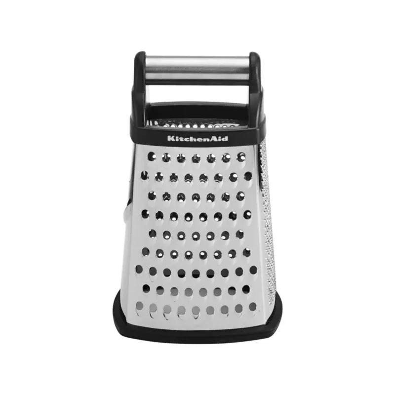 KitchenAid Box Grater Black/Silver Stainless Steel Black/Silver KN292OSOBA