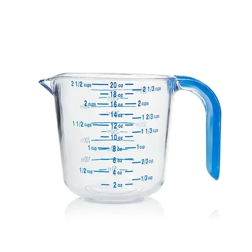 Measuring Cup Blue/Clear Plastic 2.5 oz Blue/Clear Measuring Cup Blue/Clear Plastic 2.5 oz Blue/Clear
