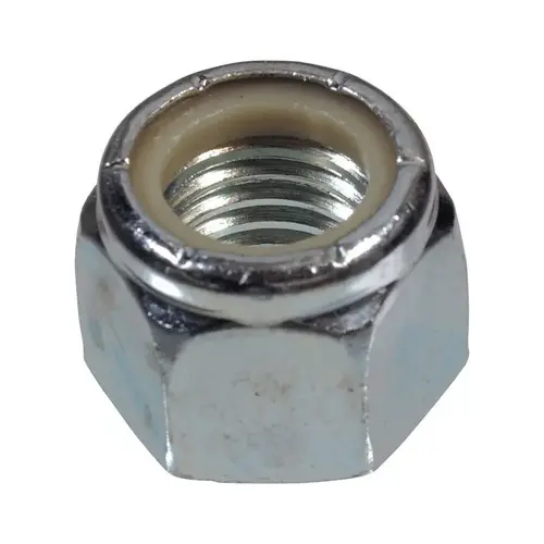 Nylon Lock Nut M10-1.50 mm Zinc-Plated Steel Metric Zinc-Plated Nylon Lock Nut M10-1.50 mm Zinc-Plated Steel Metric Zinc-Plated