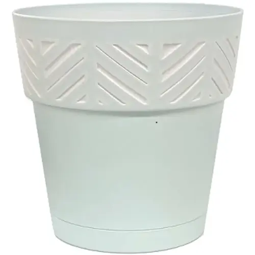 Planter Mosaic 5.91" H X 6" D Resin Vaso Save Mint Mint Planter Mosaic 5.91" H X 6" D Resin Vaso Save Mint Mint