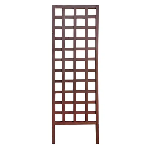 Trellis 72" H Brown Wood Brown