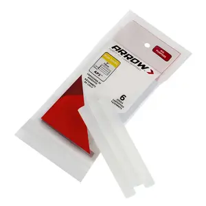 Arrow AP5 Glue Stick, Stick, Ester, Clear - pack of 6